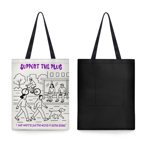 Support The Plug Tote